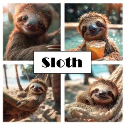 Displates Sloth